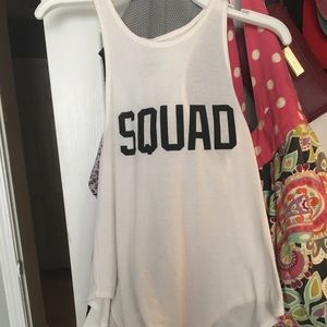 “Squad” tank top